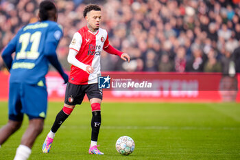 2023-12-03 - Quilindschy Hartman of Feyenoord during the Netherlands championship Eredivisie football match between Feyenoord and PSV on December 3, 2023 at Stadion Feijenoord in Rotterdam, Netherlands - FOOTBALL - NETHERLANDS CHAMP - FEYENOORD V PSV - NETHERLANDS EREDIVISIE - SOCCER