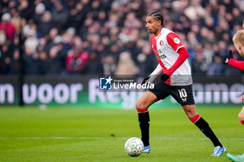 2023-12-03 - Calvin Stengs of Feyenoord during the Netherlands championship Eredivisie football match between Feyenoord and PSV on December 3, 2023 at Stadion Feijenoord in Rotterdam, Netherlands - FOOTBALL - NETHERLANDS CHAMP - FEYENOORD V PSV - NETHERLANDS EREDIVISIE - SOCCER