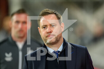 2023-02-01 - Rangers manager, Michael Beale during the Scottish championship, Cinch SPFL Premiership football match between Heart of Midlothian and Rangers on February 1, 2023 at Tynecastle Park in Edinburgh, Scotland - FOOTBALL - SCOTTISH CHAMP - HEART OF MIDLOTHIAN V RANGERS - SCOTTISH PREMIERSHIP - SOCCER