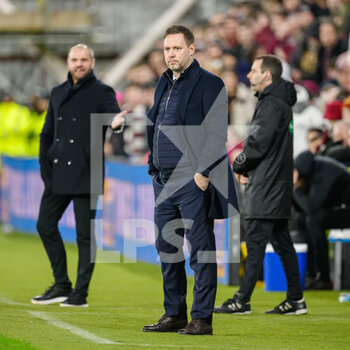 2023-02-01 - Rangers manager, Michael Beale during the Scottish championship, Cinch SPFL Premiership football match between Heart of Midlothian and Rangers on February 1, 2023 at Tynecastle Park in Edinburgh, Scotland - FOOTBALL - SCOTTISH CHAMP - HEART OF MIDLOTHIAN V RANGERS - SCOTTISH PREMIERSHIP - SOCCER