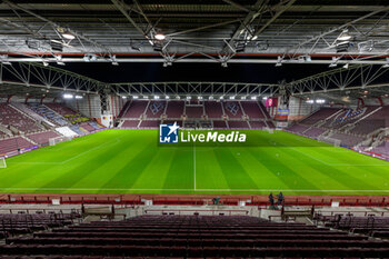 2023-12-06 - General view during the Scottish championship Premiership football match between Heart of Midlothian and Rangers on 6 December 2023 at Tynecastle Park in Edinburgh, Scotland - FOOTBALL - SCOTTISH CHAMP - HEART OF MIDLOTHIAN V RANGERS - SCOTTISH PREMIERSHIP - SOCCER