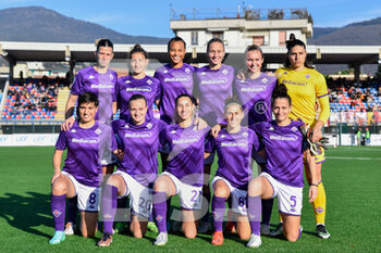 2023-01-14 - ACF Fiorentina team line-up - ACF FIORENTINA VS AS ROMA - ITALIAN SERIE A WOMEN - SOCCER