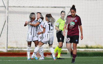 22/01/2023 - Lineth Beerensteyn (18) Juventus Women celebrates after scoring a goal during the Italian Football Championship League A Women 2022/2023 match between Pomigliano Femminile vs Juventus Women at the Ugo Gobbato stadium in Pomigliano D'Arco (NA), Italy, on 21 January 2023 - POMIGLIANO CALCIO VS JUVENTUS FC - SERIE A FEMMINILE - CALCIO