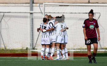 22/01/2023 - Lineth Beerensteyn (18) Juventus Women celebrates after scoring a goal during the Italian Football Championship League A Women 2022/2023 match between Pomigliano Femminile vs Juventus Women at the Ugo Gobbato stadium in Pomigliano D'Arco (NA), Italy, on 21 January 2023 - POMIGLIANO CALCIO VS JUVENTUS FC - SERIE A FEMMINILE - CALCIO