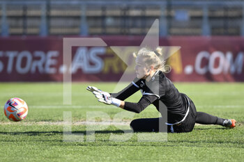 2023-01-29 - Isabella Kresche of U.S. Sassuolo Calcio during the 15th day of the Serie A Championship between A.S. Roma Women and U.S. Sassuolo Calcio Femminile at the Stadio Tre Fontane on 29th of January, 2023 in Rome, Italy.during the 15th day of the Serie A Championship between A.S. Roma Women and U.S. Sassuolo Calcio Femminile at the Stadio Tre Fontane on 29th of January, 2023 in Rome, Italy. - AS ROMA VS US SASSUOLO - ITALIAN SERIE A WOMEN - SOCCER