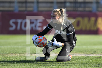 2023-01-29 - Isabella Kresche of U.S. Sassuolo Calcio during the 15th day of the Serie A Championship between A.S. Roma Women and U.S. Sassuolo Calcio Femminile at the Stadio Tre Fontane on 29th of January, 2023 in Rome, Italy.during the 15th day of the Serie A Championship between A.S. Roma Women and U.S. Sassuolo Calcio Femminile at the Stadio Tre Fontane on 29th of January, 2023 in Rome, Italy. - AS ROMA VS US SASSUOLO - ITALIAN SERIE A WOMEN - SOCCER