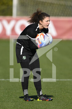 2023-01-29 - Lia Nonni of U.S. Sassuolo Calcio during the 15th day of the Serie A Championship between A.S. Roma Women and U.S. Sassuolo Calcio Femminile at the Stadio Tre Fontane on 29th of January, 2023 in Rome, Italy. - AS ROMA VS US SASSUOLO - ITALIAN SERIE A WOMEN - SOCCER