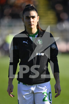 2023-01-29 - Benedetta Orsi of U.S. Sassuolo Calcio during the 15th day of the Serie A Championship between A.S. Roma Women and U.S. Sassuolo Calcio Femminile at the Stadio Tre Fontane on 29th of January, 2023 in Rome, Italy. - AS ROMA VS US SASSUOLO - ITALIAN SERIE A WOMEN - SOCCER