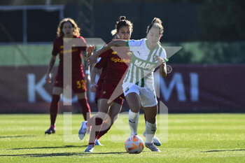 2023-01-29 - Manuela Giugliano of AS Roma Women during the 15th day of the Serie A Championship between A.S. Roma Women and U.S. Sassuolo Calcio Femminile at the Stadio Tre Fontane on 29th of January, 2023 in Rome, Italy. - AS ROMA VS US SASSUOLO - ITALIAN SERIE A WOMEN - SOCCER