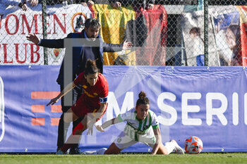 2023-01-29 - Alessandro Spugna of AS Roma Women during the 15th day of the Serie A Championship between A.S. Roma Women and U.S. Sassuolo Calcio Femminile at the Stadio Tre Fontane on 29th of January, 2023 in Rome, Italy. - AS ROMA VS US SASSUOLO - ITALIAN SERIE A WOMEN - SOCCER