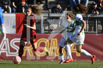 2023-01-29 - Benedetta Glionna of AS Roma Women during the 15th day of the Serie A Championship between A.S. Roma Women and U.S. Sassuolo Calcio Femminile at the Stadio Tre Fontane on 29th of January, 2023 in Rome, Italy. - AS ROMA VS US SASSUOLO - ITALIAN SERIE A WOMEN - SOCCER