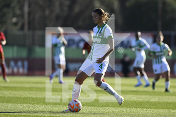 2023-01-29 - Caroline Pleidrup Gram of U.S. Sassuolo Calcio during the 15th day of the Serie A Championship between A.S. Roma Women and U.S. Sassuolo Calcio Femminile at the Stadio Tre Fontane on 29th of January, 2023 in Rome, Italy. - AS ROMA VS US SASSUOLO - ITALIAN SERIE A WOMEN - SOCCER
