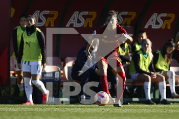 2023-01-29 - Elisa Bartoli of AS Roma Women during the 15th day of the Serie A Championship between A.S. Roma Women and U.S. Sassuolo Calcio Femminile at the Stadio Tre Fontane on 29th of January, 2023 in Rome, Italy. - AS ROMA VS US SASSUOLO - ITALIAN SERIE A WOMEN - SOCCER