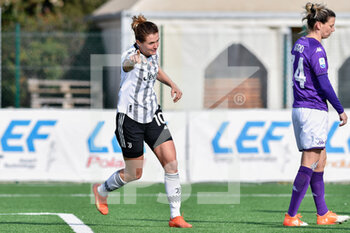 2023-02-11 - Cristiana Girelli (Juventus FC) celebrates after scoring a goal - ACF FIORENTINA VS JUVENTUS FC - ITALIAN SERIE A WOMEN - SOCCER
