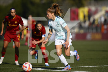 2023-02-11 - Beatrice Merlo of F.C. Inter Women during the 17th day of the Serie A Championship between A.S. Roma Women and F.C. Inter Women at the Stadio Tre Fontane on 11th of February, 2023 in Rome, Italy. - AS ROMA VS INTER - FC INTERNAZIONALE - ITALIAN SERIE A WOMEN - SOCCER