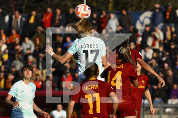 2023-02-11 - Beatrix Fördős of F.C. Inter Women during the 17th day of the Serie A Championship between A.S. Roma Women and F.C. Inter Women at the Stadio Tre Fontane on 11th of February, 2023 in Rome, Italy. - AS ROMA VS INTER - FC INTERNAZIONALE - ITALIAN SERIE A WOMEN - SOCCER