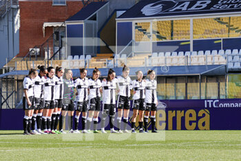 2023-02-12 - Minute of Silence (Parma Calcio) (Uc Sampdoria)in action during the match of Italian Serie A Female Championships season 22/23 at Stadio Tardini in Parma (Italy) - PARMA CALCIO VS UC SAMPDORIA - ITALIAN SERIE A WOMEN - SOCCER