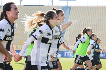 2023-02-12 - Team (Parma Calcio) (Uc Sampdoria)in action during the match of Italian Serie A Female Championships season 22/23 at Stadio Tardini in Parma (Italy) - PARMA CALCIO VS UC SAMPDORIA - ITALIAN SERIE A WOMEN - SOCCER