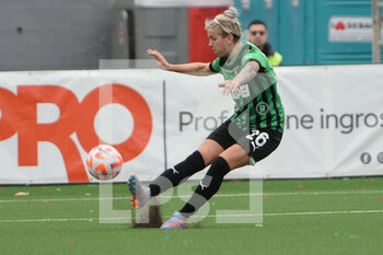 2023-02-25 - Lana Clelland of US Sassuolo in action  during the Italy Women Serie A football between Pomigliano Calcio and US Sassuolo  at Stadio Comunale di Palma Campania  - POMIGLIANO CALCIO VS US SASSUOLO - ITALIAN SERIE A WOMEN - SOCCER