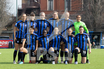 2023-02-25 - Inter Line Up - INTER - FC INTERNAZIONALE VS ACF FIORENTINA - ITALIAN SERIE A WOMEN - SOCCER