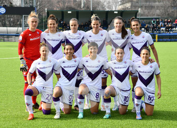 2023-02-25 - Fiorentina Line Up - INTER - FC INTERNAZIONALE VS ACF FIORENTINA - ITALIAN SERIE A WOMEN - SOCCER