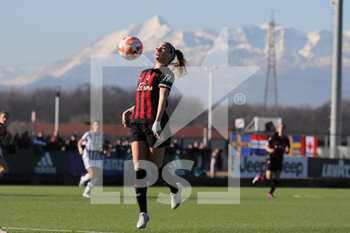 2023-02-04 - Kosovare Asllani (Milan) - JUVENTUS FC VS AC MILAN - ITALIAN SERIE A WOMEN - SOCCER