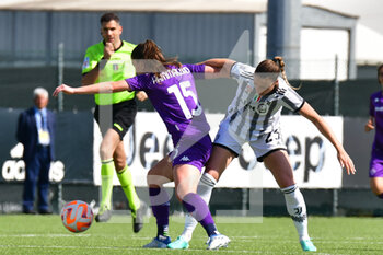 2023-04-16 - Contrast Salvai (Juventus) Hammarlund (Fiorentina) - JUVENTUS FC VS ACF FIORENTINA - ITALIAN SERIE A WOMEN - SOCCER