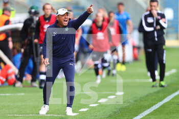 2023-03-26 - Gianpiero Piovani of U.S. Sassuolo Calcio shouts instructions to his players during the Women Serie A match between Parma Calcio 1913 and U.S. Sassuolo Calcio at Stadio Ennio Tardini on March 25, 2023 in Parma, Italy. - PARMA CALCIO VS US SASSUOLO - ITALIAN SERIE A WOMEN - SOCCER