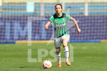 2023-03-26 - Maria Luisa Filangeri of U.S. Sassuolo Calcio in action during the Women Serie A match between Parma Calcio 1913 and U.S. Sassuolo Calcio at Stadio Ennio Tardini on March 25, 2023 in Parma, Italy. - PARMA CALCIO VS US SASSUOLO - ITALIAN SERIE A WOMEN - SOCCER