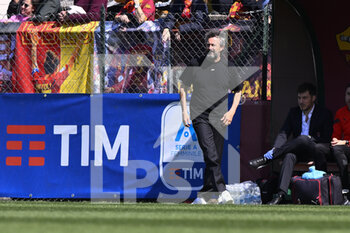 2023-04-01 - Maurizio Ganz of A.C. Milan during the 21th day of the Serie A Championship Poule Scudetto between A.S. Roma Women and A.C. Milan Women at the stadio Tre Fontane on April 1, 2023 in Rome, Italy. - AS ROMA VS AC MILAN - ITALIAN SERIE A WOMEN - SOCCER