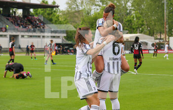 2023-04-30 - Happines Of Juventus Fc - AC MILAN VS JUVENTUS FC - ITALIAN SERIE A WOMEN - SOCCER