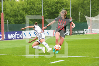 2023-04-30 - Christy Grimshaw foul - AC MILAN VS JUVENTUS FC - ITALIAN SERIE A WOMEN - SOCCER