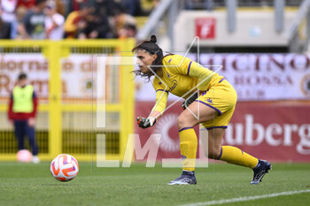 2023-04-29 - Rachele Baldi of ACF Fiorentina during the 6th day of the Serie A Championship Poule Scudetto between A.S. Roma Women vs ACF Fiorentina at the stadio Tre Fontane on April 29, 2023 in Rome, Italy. - AS ROMA VS ACF FIORENTINA - ITALIAN SERIE A WOMEN - SOCCER