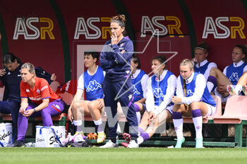 2023-04-29 - Patrizia Panico of ACF Fiorentina during the 6th day of the Serie A Championship Poule Scudetto between A.S. Roma Women vs ACF Fiorentina at the stadio Tre Fontane on April 29, 2023 in Rome, Italy. - AS ROMA VS ACF FIORENTINA - ITALIAN SERIE A WOMEN - SOCCER