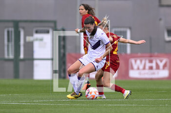 2023-04-29 - Pauline Hammarlund of ACF Fiorentina during the 6th day of the Serie A Championship Poule Scudetto between A.S. Roma Women vs ACF Fiorentina at the stadio Tre Fontane on April 29, 2023 in Rome, Italy. - AS ROMA VS ACF FIORENTINA - ITALIAN SERIE A WOMEN - SOCCER