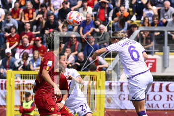 2023-04-29 - Stephanie Breitner of ACF Fiorentina during the 6th day of the Serie A Championship Poule Scudetto between A.S. Roma Women vs ACF Fiorentina at the stadio Tre Fontane on April 29, 2023 in Rome, Italy. - AS ROMA VS ACF FIORENTINA - ITALIAN SERIE A WOMEN - SOCCER
