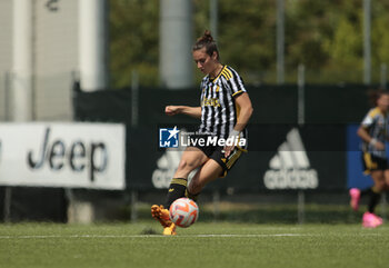 2023-05-27 - Martina Lenzini of Juventus during the Italian women’s Serie A, football match between Juventus Women and As Roma Women on 27 of May 2023 at Juventus training center in Vinovo, Turin, Italy. Photo Nderim Kaceli - JUVENTUS FC VS AS ROMA - ITALIAN SERIE A WOMEN - SOCCER