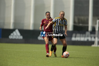 2023-05-27 - Paulina Nystrom of Juventus during the Italian women’s Serie A, football match between Juventus Women and As Roma Women on 27 of May 2023 at Juventus training center in Vinovo, Turin, Italy. Photo Nderim Kaceli - JUVENTUS FC VS AS ROMA - ITALIAN SERIE A WOMEN - SOCCER