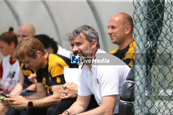 2023-05-27 - Alessandro Spugna Manager of As Roma Women during the Italian women’s Serie A, football match between Juventus Women and As Roma Women on 27 of May 2023 at Juventus training center in Vinovo, Turin, Italy. Photo Nderim Kaceli - JUVENTUS FC VS AS ROMA - ITALIAN SERIE A WOMEN - SOCCER