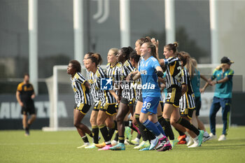 2023-05-27 - Juventus Women players during the Italian women’s Serie A, football match between Juventus Women and As Roma Women on 27 of May 2023 at Juventus training center in Vinovo, Turin, Italy. Photo Nderim Kaceli - JUVENTUS FC VS AS ROMA - ITALIAN SERIE A WOMEN - SOCCER