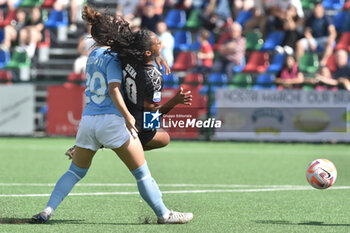 2023-06-08 - Laura Condon of SS Lazio competes for the ball with Crfistina Sena Das Neves of Pomigliano Calcio during the Play - Out Serie A between Pomigliano Calcio vs SS Lazio Femminile at Palma Campania Stadium - POMIGLIANO VS LAZIO FEMMINILE - ITALIAN SERIE A WOMEN - SOCCER