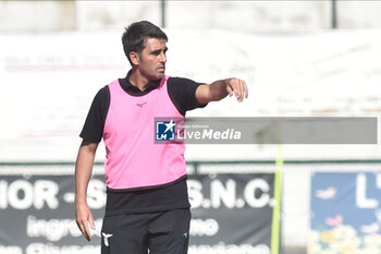 2023-06-08 - Gianluca Grassadonia coach of SS Lazio gesticulates during the Play - Out Serie A between Pomigliano Calcio vs SS Lazio Femminile at Palma Campania Stadium - POMIGLIANO VS LAZIO FEMMINILE - ITALIAN SERIE A WOMEN - SOCCER
