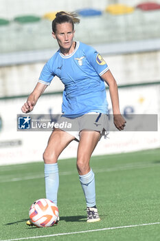 2023-06-08 - Eleni Kakampouki of SS Lazio \in action during the Play - Out Serie A between Pomigliano Calcio vs SS Lazio Femminile at Palma Campania Stadium - POMIGLIANO VS LAZIO FEMMINILE - ITALIAN SERIE A WOMEN - SOCCER