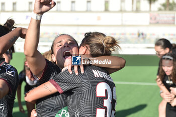 2023-06-08 - the exultation at the end of the race of pomigliano during the Play - Out Serie A between Pomigliano Calcio vs SS Lazio Femminile at Palma Campania Stadium - POMIGLIANO VS LAZIO FEMMINILE - ITALIAN SERIE A WOMEN - SOCCER