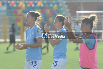 2023-06-08 - SS Lazio team under his fan at the and of the Play - Out Serie A between Pomigliano Calcio vs SS Lazio Femminile at Palma Campania Stadium - POMIGLIANO VS LAZIO FEMMINILE - ITALIAN SERIE A WOMEN - SOCCER