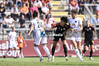 2023-09-30 - Valentina Giacinti of A.S. Roma Women during the 2nd day of the Serie A Championship between A.S. Roma Women - Como Women on September 30, 2023 at the Tre Fontane Stadium in Rome, Italy. - AS ROMA VS FC COMO WOMEN - ITALIAN SERIE A WOMEN - SOCCER
