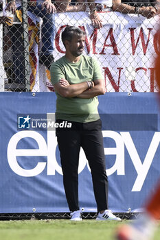 2023-09-30 - Alessandro Spugna of A.S. Roma the 2nd day of the Serie A Championship between A.S. Roma Women - Como Women on September 30, 2023 at the Tre Fontane Stadium in Rome, Italy. - AS ROMA VS FC COMO WOMEN - ITALIAN SERIE A WOMEN - SOCCER
