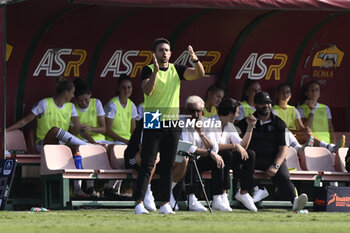 2023-09-30 - Marco Bruzzano of Como Women during the 2nd day of the Serie A Championship between A.S. Roma Women - Como Women on September 30, 2023 at the Tre Fontane Stadium in Rome, Italy. - AS ROMA VS FC COMO WOMEN - ITALIAN SERIE A WOMEN - SOCCER