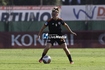 2023-09-30 - Giada Greggi of A.S. Roma Women during the 2nd day of the Serie A Championship between A.S. Roma Women - Como Women on September 30, 2023 at the Tre Fontane Stadium in Rome, Italy. - AS ROMA VS FC COMO WOMEN - ITALIAN SERIE A WOMEN - SOCCER