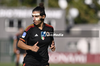 2023-09-30 - Elisa Bartoli of A.S. Roma Women during the 2nd day of the Serie A Championship between A.S. Roma Women - Como Women on September 30, 2023 at the Tre Fontane Stadium in Rome, Italy. - AS ROMA VS FC COMO WOMEN - ITALIAN SERIE A WOMEN - SOCCER